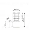 Уличный настенный светильник Arte Lamp Tokyo A5315AL-1BK A5315AL-1BK - 3