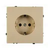 Розетка зк со шторками софт-тач золотой песок Arlight SCT-MEU-SFPL-GD (250V, 16A) 054278(1) 054278(1) - 2