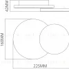 Настенный светодиодный светильник De Markt Круз 637028102 637028102 - 10