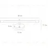 Подсветка для зеркал Arte Lamp Ronnie A8025AP-1GO A8025AP-1GO - 3