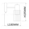 Бра Escada Diversity 2120/1A Gold 2120/1A Gold - 6