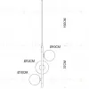 Подвесной светильник Arte Lamp Gemini A2243SP-3BK A2243SP-3BK - 3