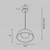 Подвесной светильник Maytoni Batten MOD472PL-L20B3K MOD472PL-L20B3K - 6