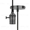Подвесной светильник (UL-00004501) Uniel DLC-V-S24K/E27 TS/1M/BL Pearl Black DLC-V-S24K/E27 TS/1M/BL Pearl Black - 1
