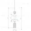 Подвесной светильник Crystal Lux VALENCIA SP1.4 GOLD VALENCIA SP1.4 GOLD - 5