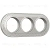 Рамка Werkel Antik Runda на 3 поста жемчужный WL70-frame-03 4690389106552 4690389106552 - 1