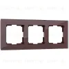 Рамка на 3 поста Werkel Favorit мокко W0031118 4690389159879 4690389159879 - 1