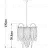 Подвесной светильник Arte Lamp Evie A4052SP-1SG A4052SP-1SG - 4