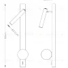 Бра Arte Lamp Joseph A2172AP-2BK A2172AP-2BK - 2