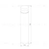 Ландшафтный светильник Elektrostandard 1532 TECHNO LED черный 4690389219184 a072085 4690389219184 - 3