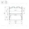 Профиль Arlight LINE-M-5050-2000 WHITE (Алюминий) 062210 062210 - 3