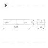 Трековый трехфазный светильник Arlight LGD-LUNGO-4TR-L1200-39W-60W Day4000 (Черный, 120 deg, 230V) (IP20 Металл) 063777 063777 - 2