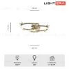 Потолочная люстра Lightera Moth LE309L-3G LE309L-3G - 10