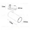 Встраиваемый спот iLedex Technical Plum 100 WHITE 100 WH - 5