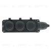 Розетка переносная 3-местная c/з Stekker RST16-3-44 250В 16А IP44 черный 50806 50806 - 6