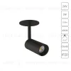 Подсветка для ювелирных изделий Arte Lamp Presto A6386PL-1BK A6386PL-1BK - 1
