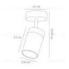 Подсветка для ювелирных изделий Arte Lamp Presto A6393PL-1BK A6393PL-1BK - 6