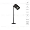 Подсветка для ювелирных изделий Arte Lamp Presto A6395LT-1BK A6395LT-1BK - 1