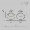 Встраиваемый светильник Maytoni Technical Zoom DL033-2-02W-1(N) DL033-2-02W-1(N) - 8