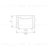 Экран матовый Arlight HR-M-IP20-3000 (до IP67 с герметизацией) 065927 065927 - 2