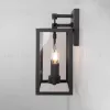 Уличный настенный светильник Elektrostandard Candle 35150/D черный 4690389182464 a058260 4690389182464 - 4