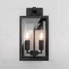 Уличный настенный светильник Elektrostandard Candle 35150/D черный 4690389182464 a058260 4690389182464 - 3