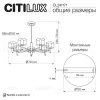 Люстра на штанге Citilux Elan CL241171 CL241171 - 14