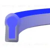 Гибкий неон Maytoni Led Strip 25x13 220В 8Вт/м Blue IP65 50м 201235 201235 - 1