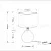 Настольная лампа Arte Lamp Nusakan A5034LT-1WH A5034LT-1WH - 5