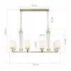 Подвесная люстра  ST Luce Опал SL1403.333.08 SL1403.333.08 - 11