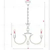 Подвесная люстра Arte Lamp Collinetta A4094LM-6WH A4094LM-6WH - 3