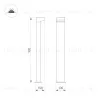 Ландшафтный светильник Arlight LGD-JASMUS-BOLL-H900-12W Warm3000 (BK, 93 deg, 230V) 050732 050732 - 2