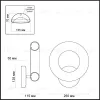 Бра Odeon Light Reggio 3966/13L 3966/13L - 2
