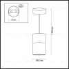 Подвесной светильник Odeon Light Duetta 3834/1 3834/1 - 2