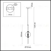 Подвесной светильник Odeon Light Lazia 4683/1 4683/1 - 4