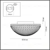 Потолочный светильник Odeon Light Malaga 4936/3C 4936/3C - 3
