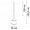 Подвесная люстра Vitaluce V53570-8/7 V53570-8/7 - 2