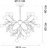 Подвесная люстра Arte Lamp Candy A7274SP-36WH A7274SP-36WH - 2