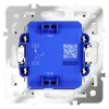 Выключатель с самовозвратом одноклавишный Voltum S70 VLS010602 (белый матовый) VLS010602 - 5