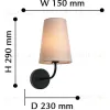 Бра Favourite Pfefferling 2364-1W 2364-1W - 3