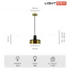 Подвесной светильник Lightera Lucerne LE130L-23BB LE130L-23BB - 5