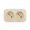 Розеточный блок двойной б/з Legrand Quteo 782261 782261 - 1