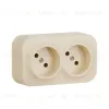 Розеточный блок двойной б/з Legrand Quteo 782261 782261 - 2