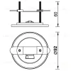 Основание потолочное утопленное 1L Mantra Modular Light Florones 9358 9358 - 7
