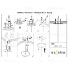 Основание потолочное утопленное 1L Mantra Modular Light Florones 9358 9358 - 6