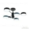 Люстра на штанге Arte Milano Ferrara 250906/6B Bk/Gr 250906/6B Bk/Gr - 3