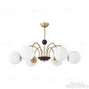 Люстра на штанге Arte Milano Napoli 312066/D850/6 BS/BK 312066/D850/6 BS/BK - 6