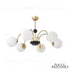 Люстра на штанге Arte Milano Napoli 312066/D850/6 BS/BK 312066/D850/6 BS/BK - 1