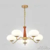 Подвесная люстра Arte Milano Napoli 310166/D680/5 BS/WD 310166/D680/5 BS/WD - 3