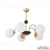 Люстра на штанге Arte Milano Napoli 312066/D700/5 BS/BK 312066/D700/5 BS/BK - 1